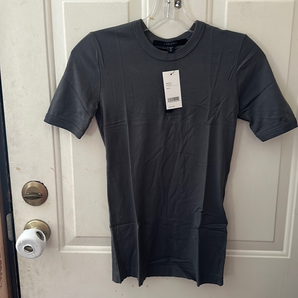 J BRAND COOLSITE TEE: GRAY: NWT: SZ XS